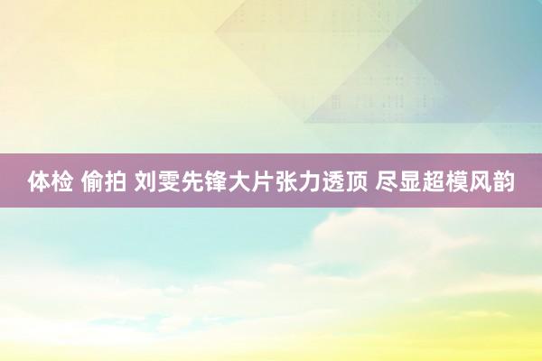 体检 偷拍 刘雯先锋大片张力透顶 尽显超模风韵